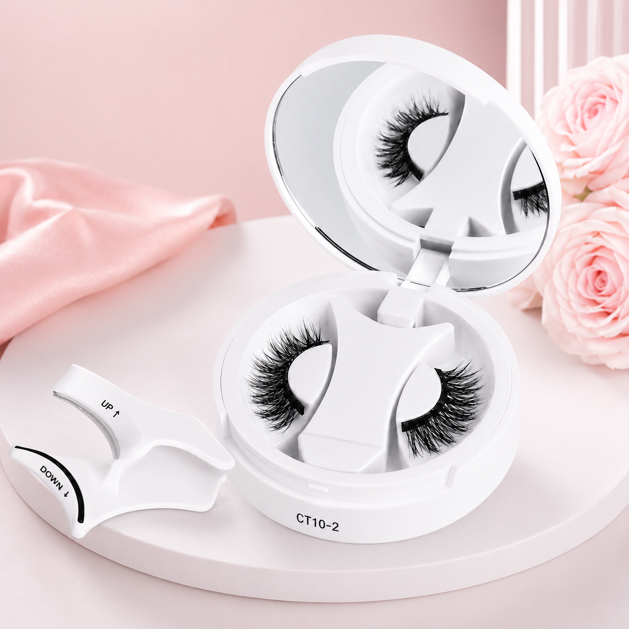 ✨ Magnetic Lashes Kit Pro | Faux Cils Magnétiques | Sans Colle • Réutilisables • Volume Intense