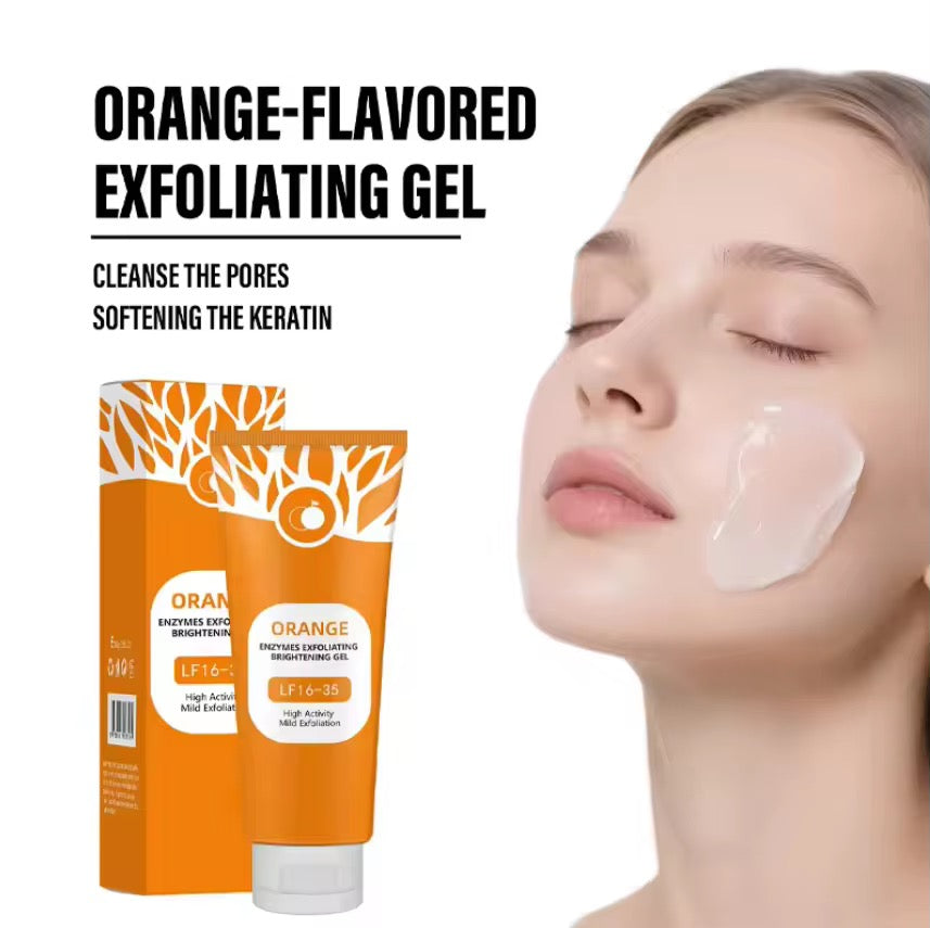 Gel Exfoliant Éclat Orange – Peau Douce & Unifiée (Gant Kessa Offert)