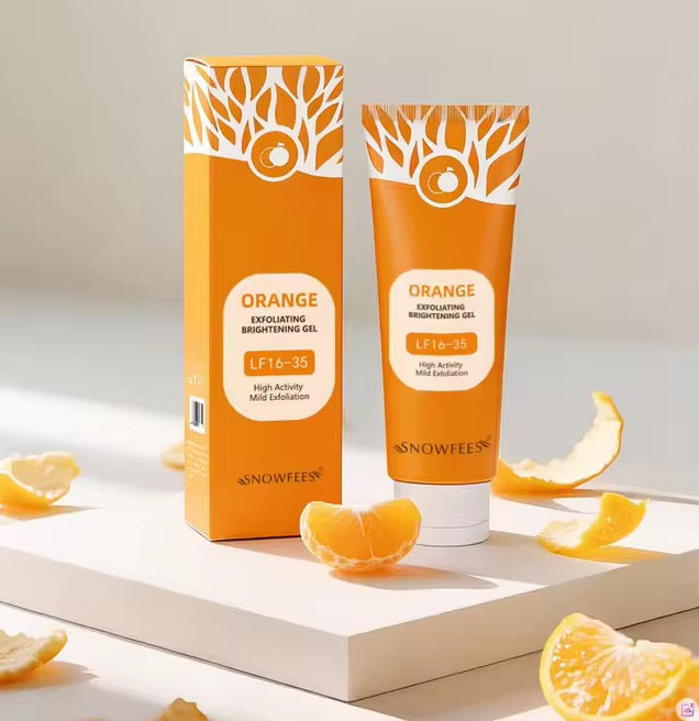 Gel Exfoliant Éclat Orange – Peau Douce & Unifiée (Gant Kessa Offert)