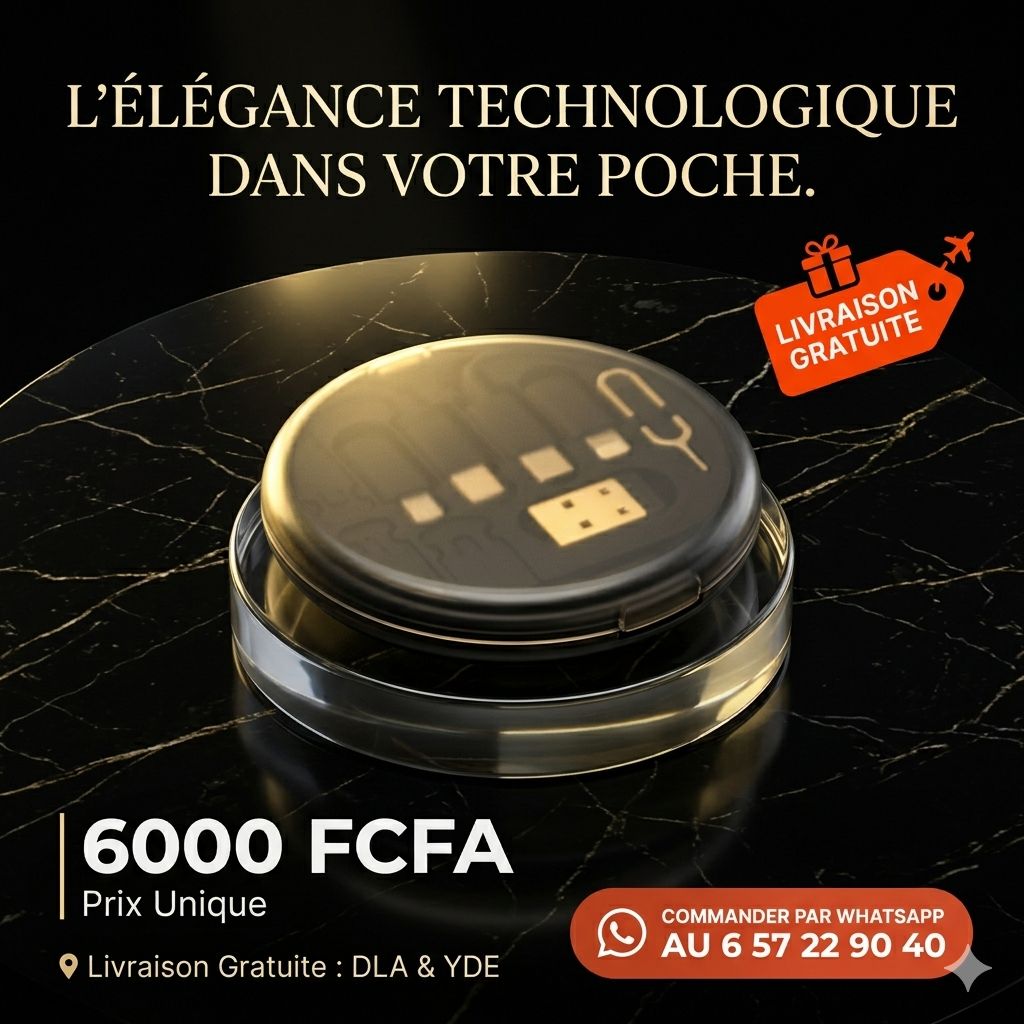 Kit de Survie Câbles & Connecteurs ConnectX™ - Boîtier Multi-Usage 6-en-1