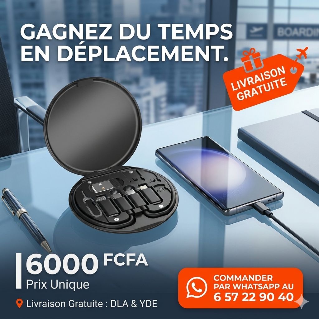 Kit de Survie Câbles & Connecteurs ConnectX™ - Boîtier Multi-Usage 6-en-1