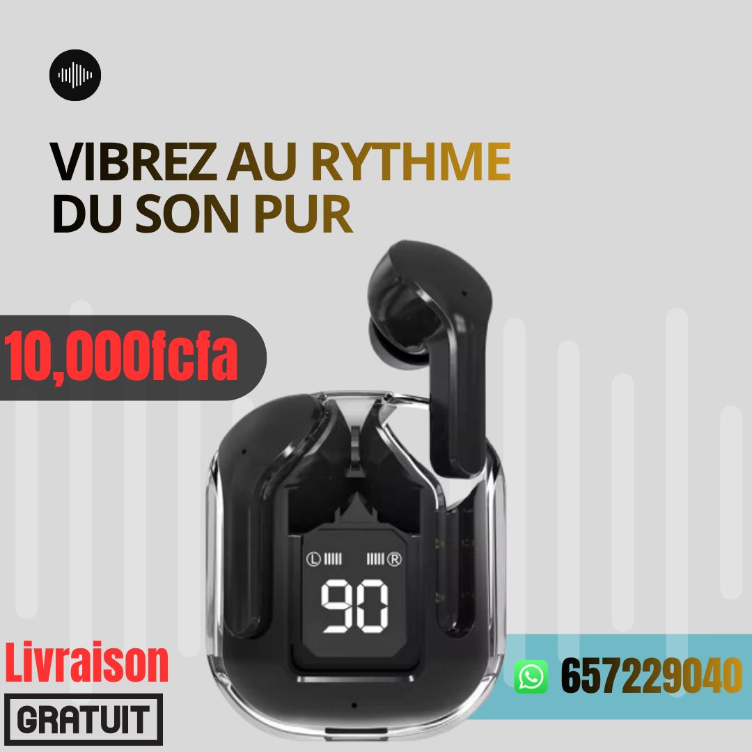 Ultrapods Max : L'Élite du Son Cristallin & Design Transparent