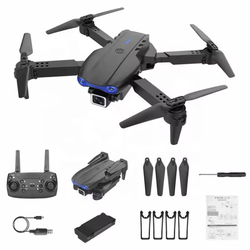 Drone E99 Pro 4K Pliable – Caméra HD, Contrôle Smartphone & Vol Intelligent