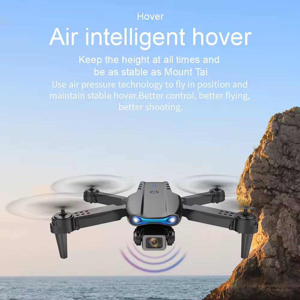 Drone E99 Pro 4K Pliable – Caméra HD, Contrôle Smartphone & Vol Intelligent